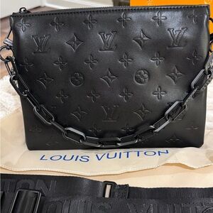 Louis Vuitton Monogram Black Crossbody Bag